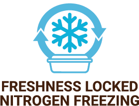 Freshness locked, nitrogen freezing