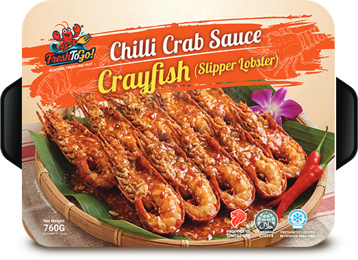 Chilli Crab Sauce Crayfish (Slipper Lobster)