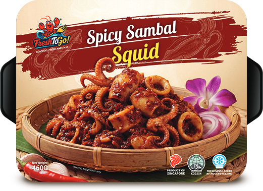 Spicy Sambal Squid